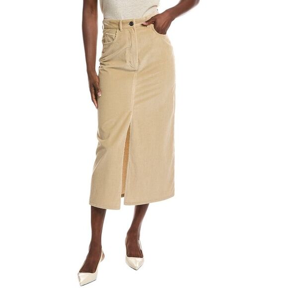 Weekend Max Mara WomensGhiotto Corduroy Skirt, Beige